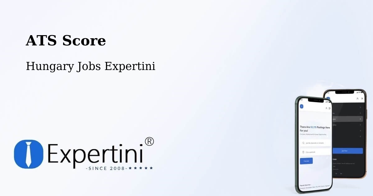 Resume ATS Score & Job Description Match Tool – Bucsa - Hungary Jobs Expertini